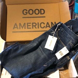 Khloe Kardashian’s Good American Brand Crop Jeans